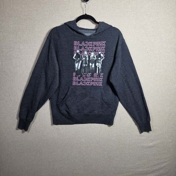 Blank pink Tops - BLACKPINK Black Hoodie Womens Size Small K-pop Group